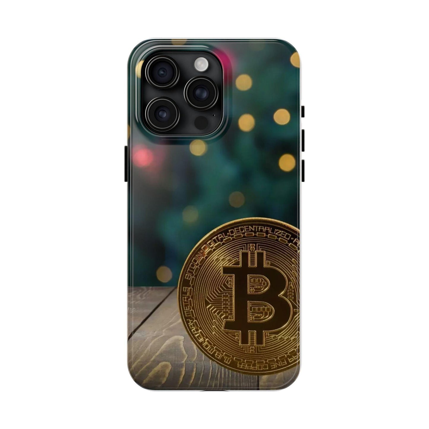Crypto Bitcoin High Quality Printed Tough Phone Cases