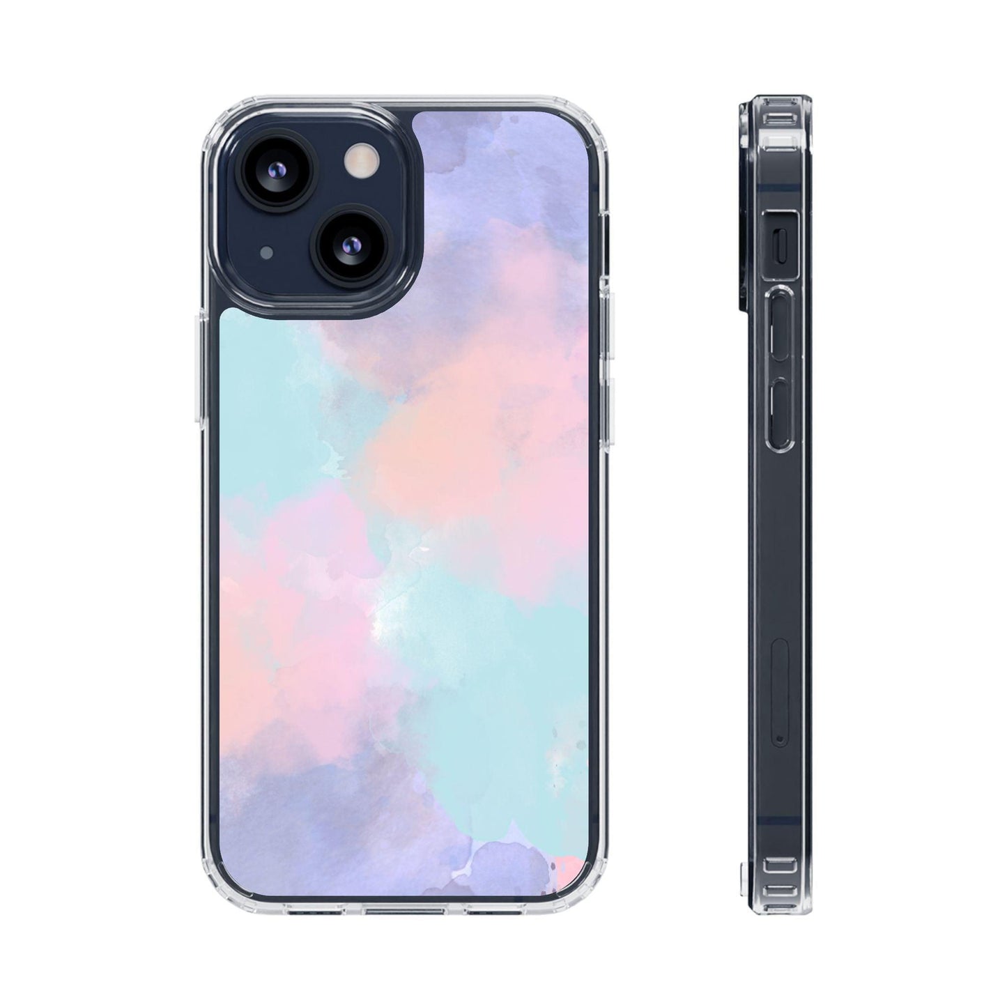 Shades of Pastel Clear Cases