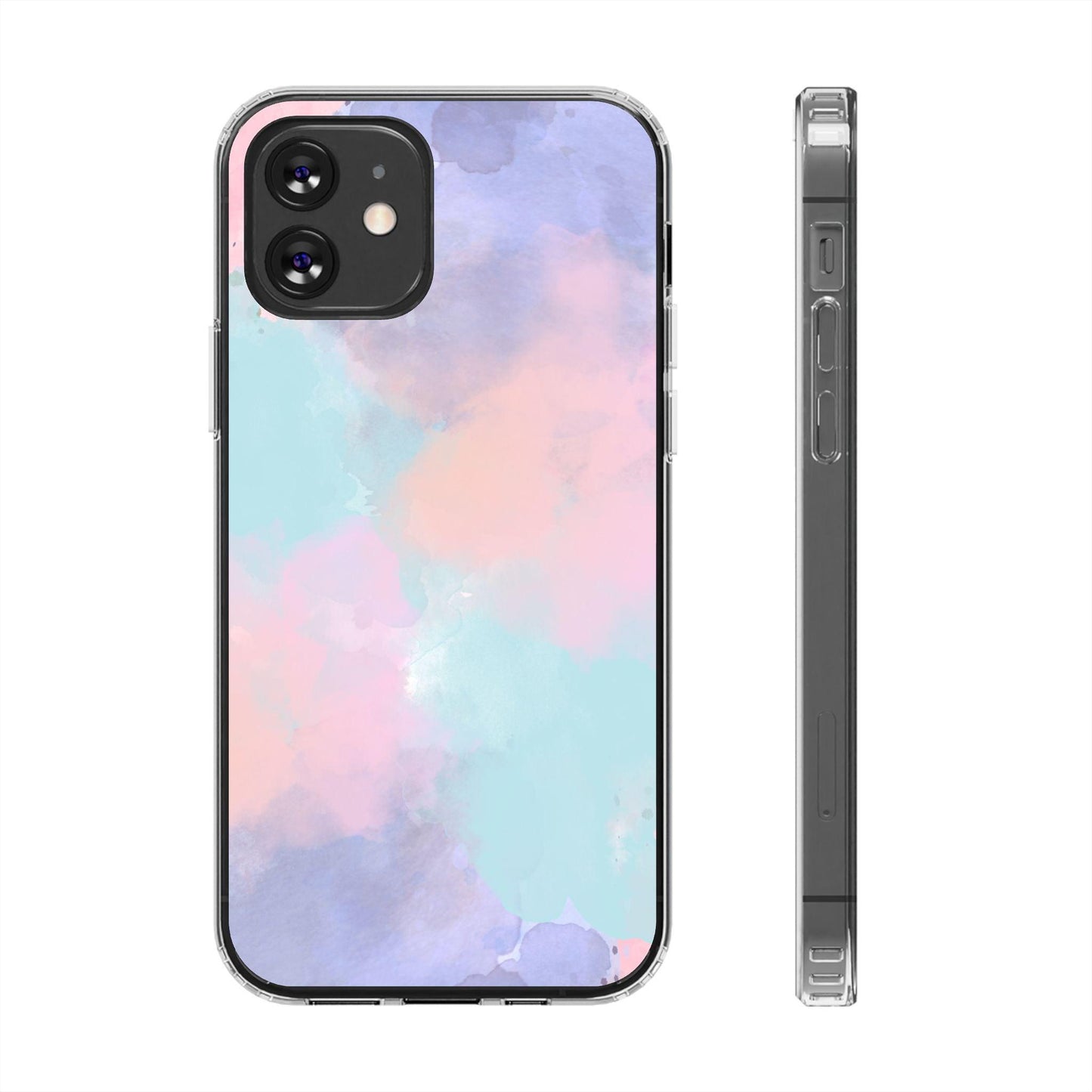 Shades of Pastel Clear Cases