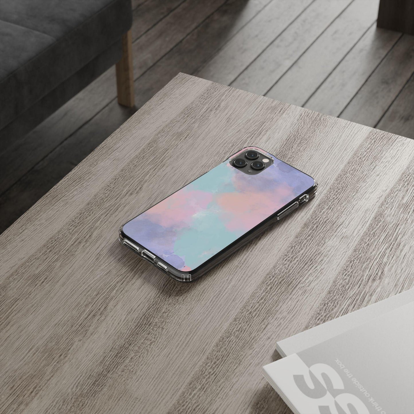 Shades of Pastel Clear Cases