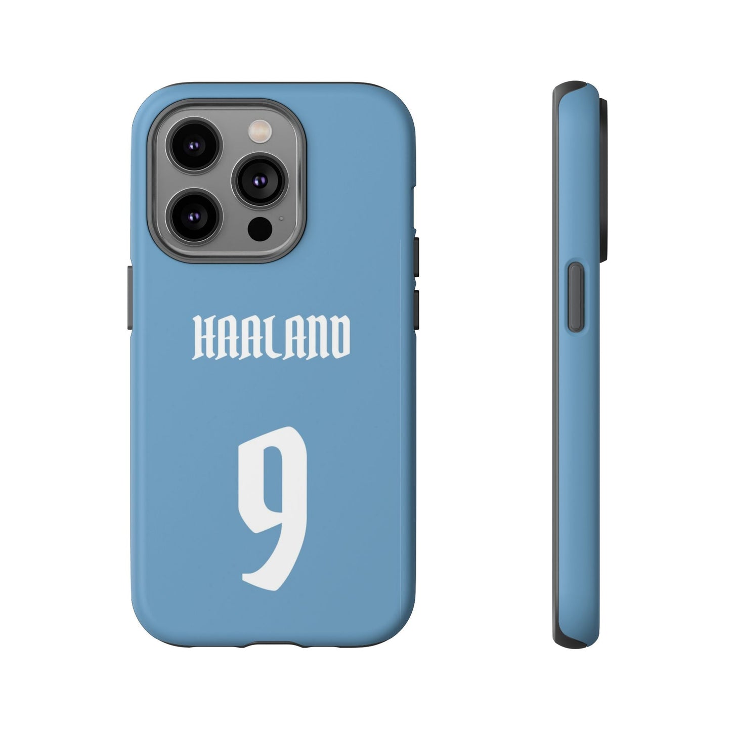 Erling Haaland PowerStrike – Rugged Dual-Layer Protection & Slim Profile | Compatible with iPhone 8 to 16 Pro Max & Samsung Galaxy S10 to S25 Ultra