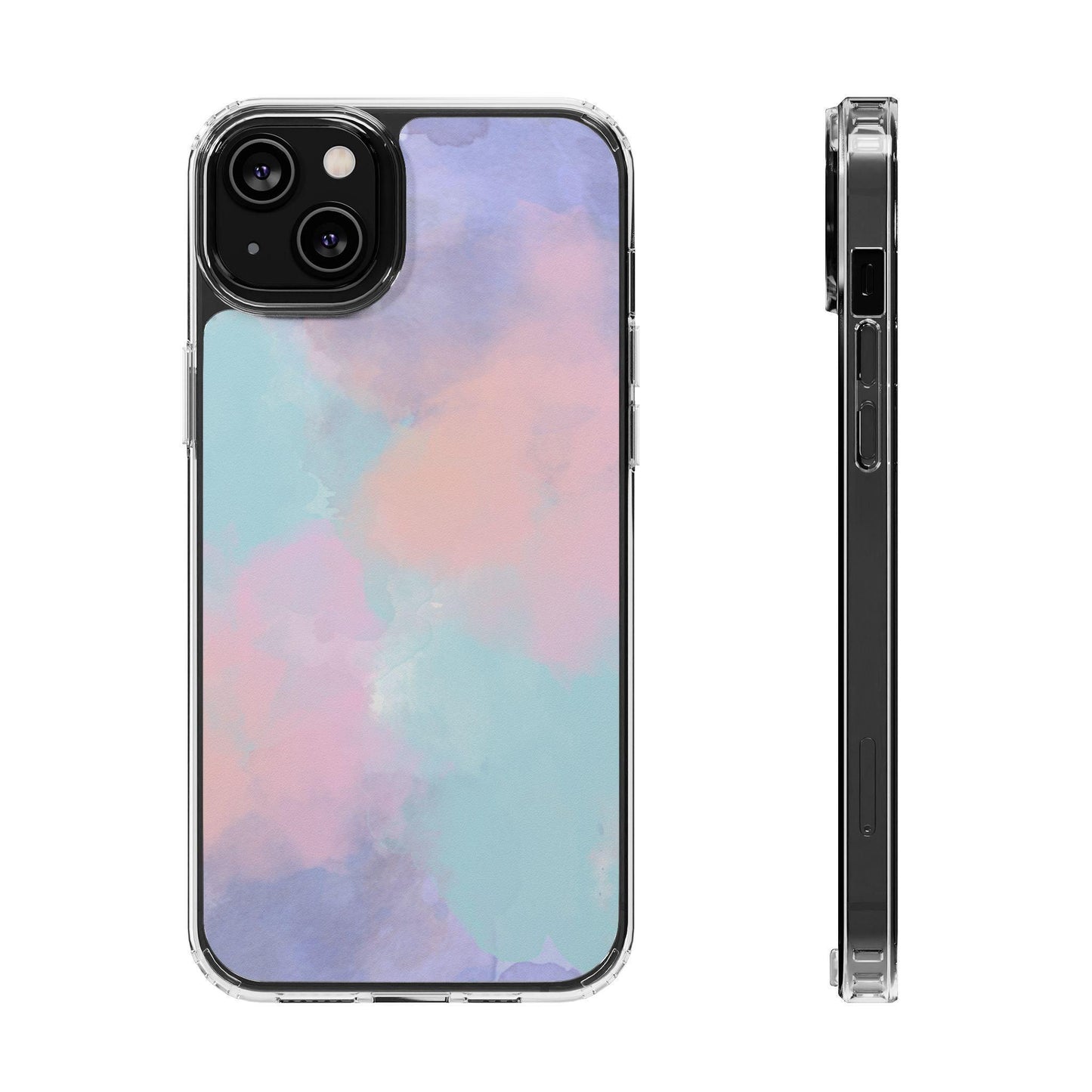 Shades of Pastel Clear Cases