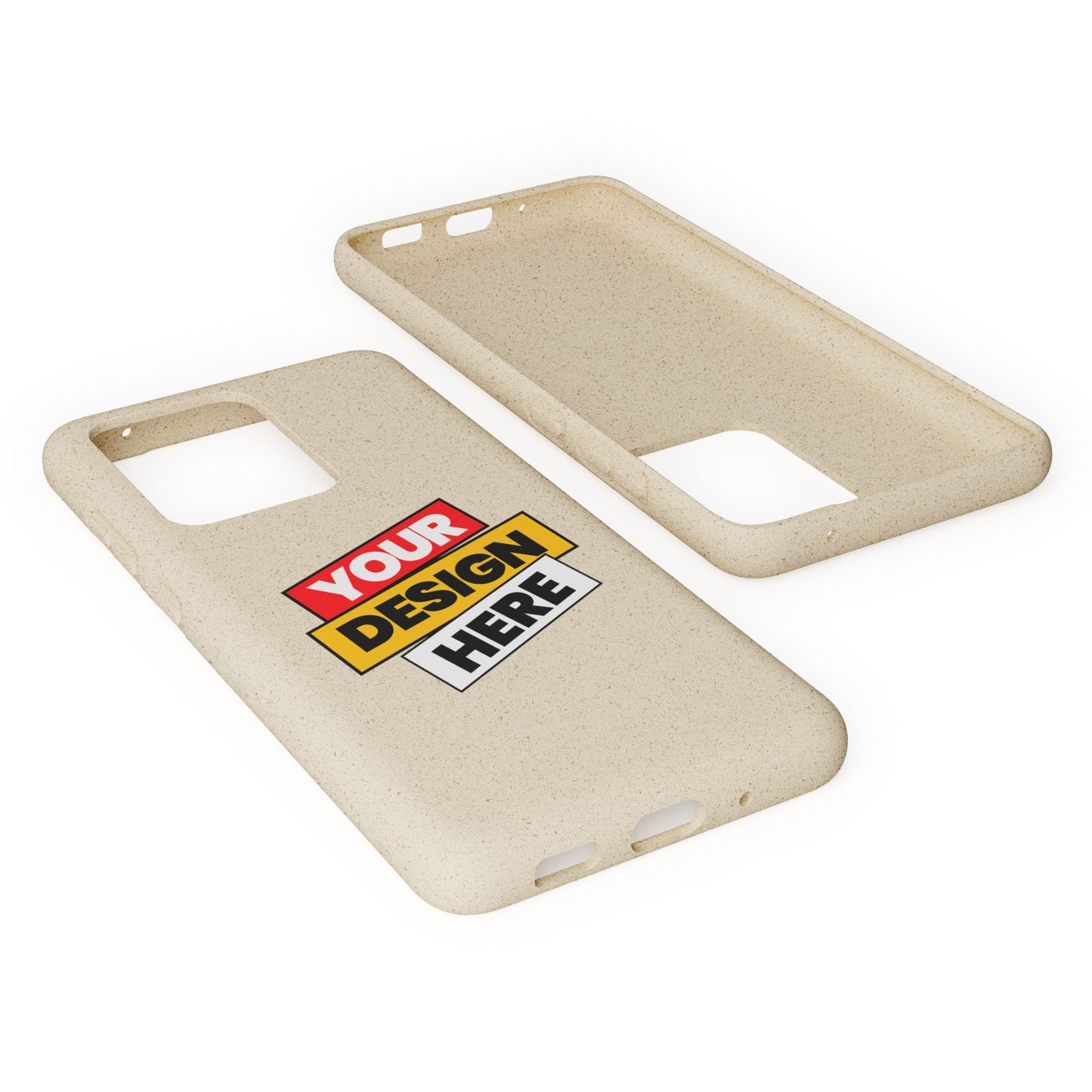 Eco-Friendly Phone Case, Biodegradable Phone Cover, Sustainable Accessory, Customizable iPhone Case, Green Gift Idea, Environmentally