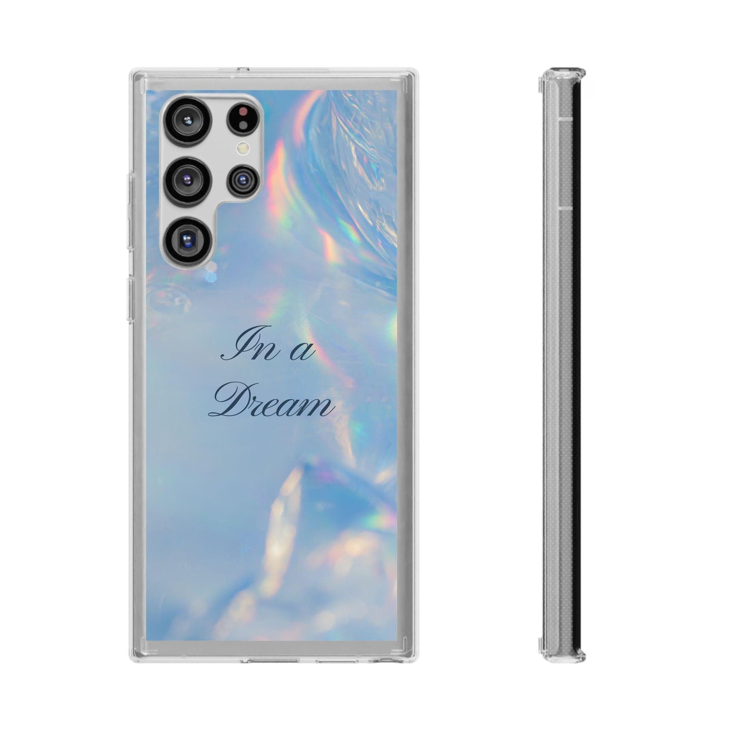 In a Dream Shinny Blue Clear Cases