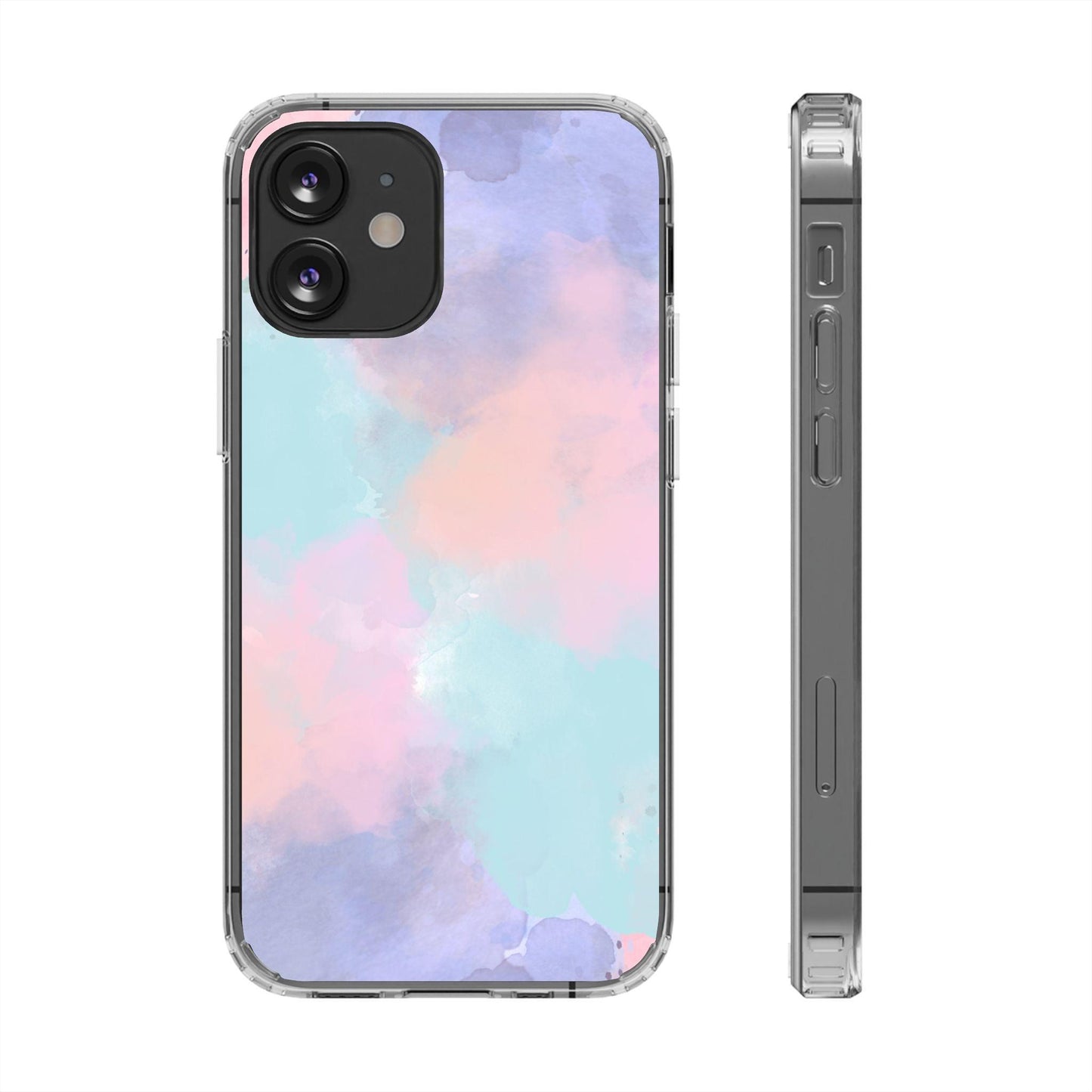 Shades of Pastel Clear Cases