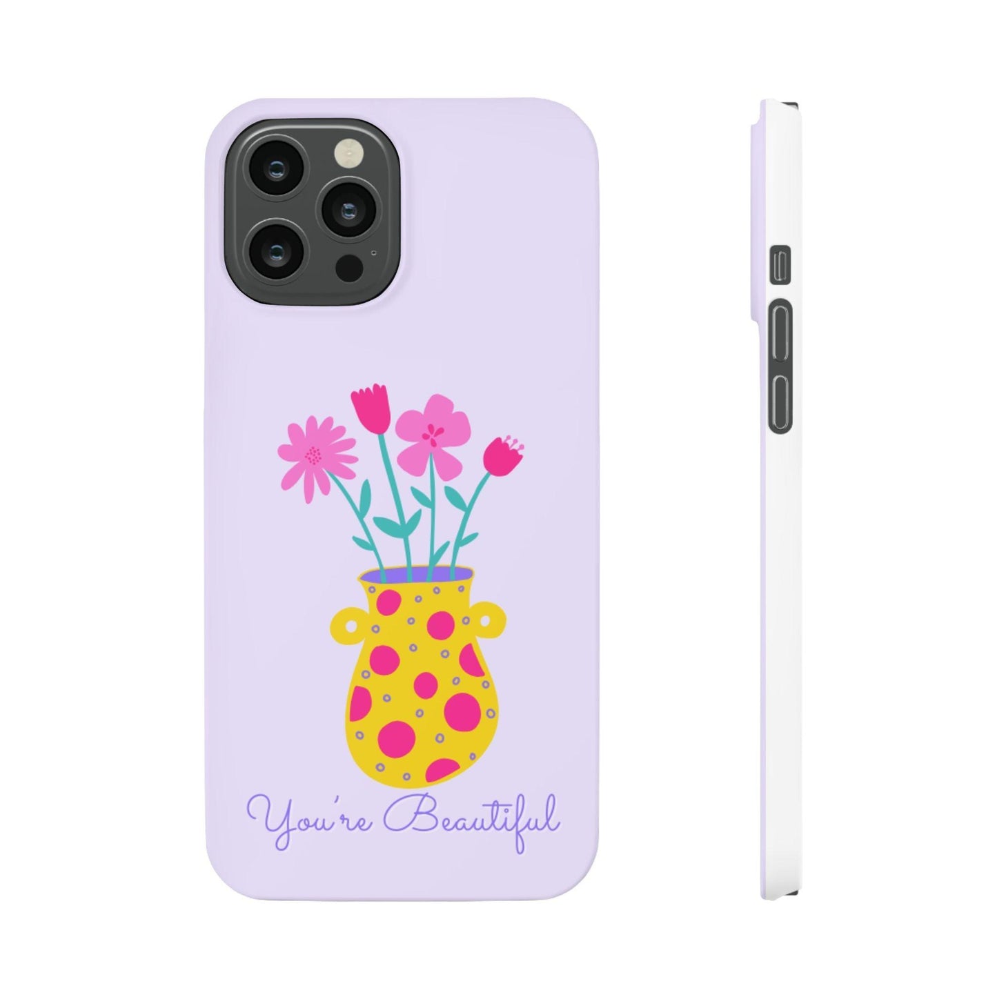 Floral Pot Phone Case – Bloom with Style Everywhere You Go