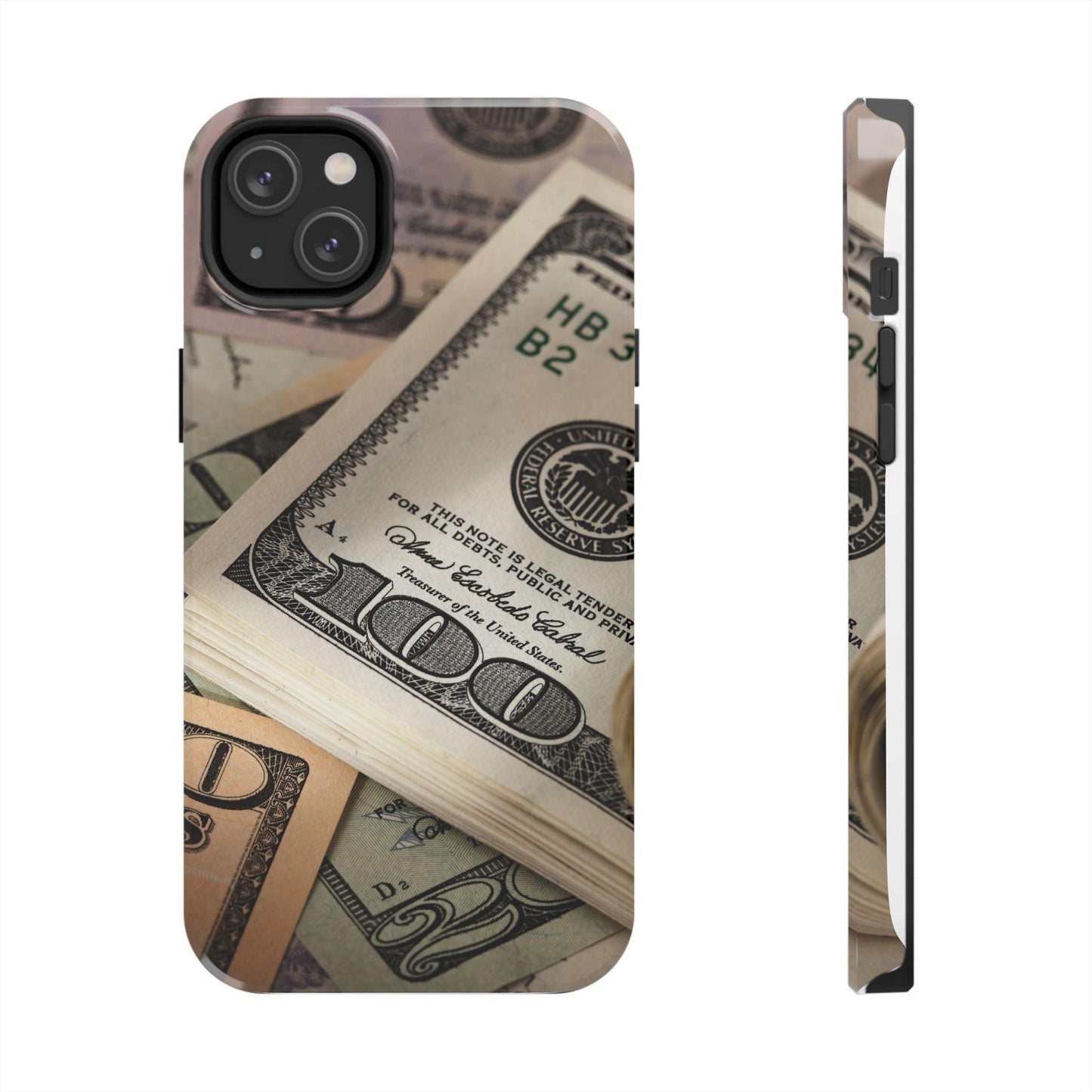 100$ Dollars High Quality Printed Tough Phone Cases