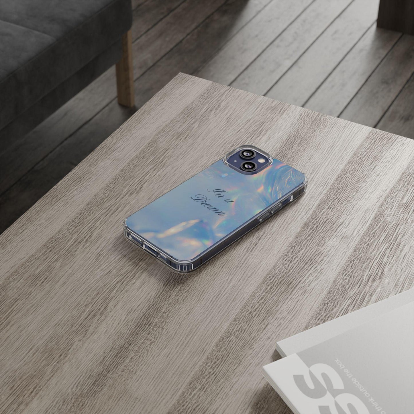 In a Dream Shinny Blue Clear Cases