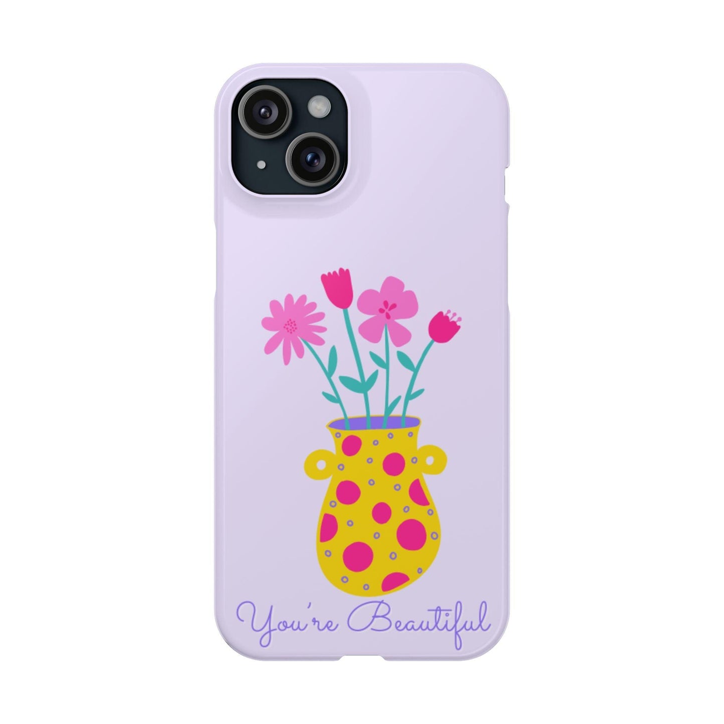 Floral Pot Phone Case – Bloom with Style Everywhere You Go