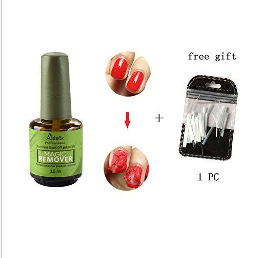 Burst Magic Nail Polish Remover - Fast Soak Off Cleaner