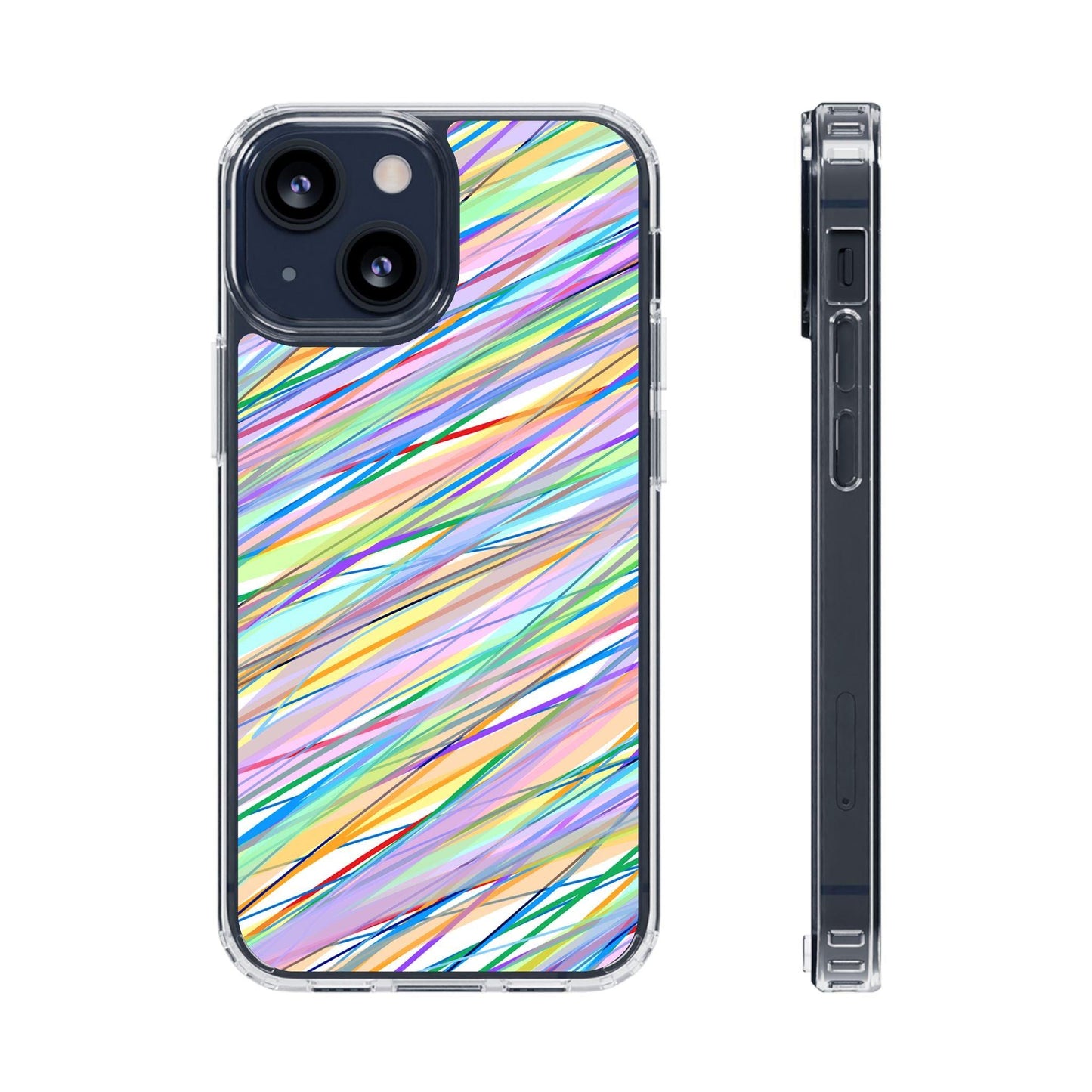 Threads Of Colors Clear Case