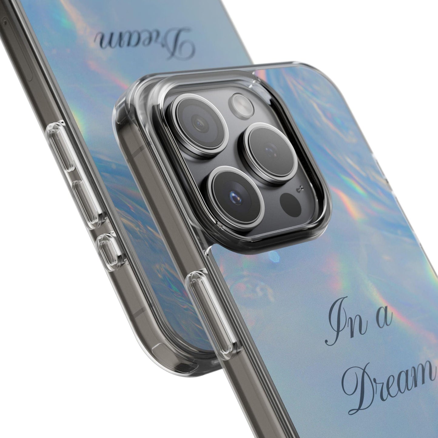In a Dream Shinny Blue Clear Cases