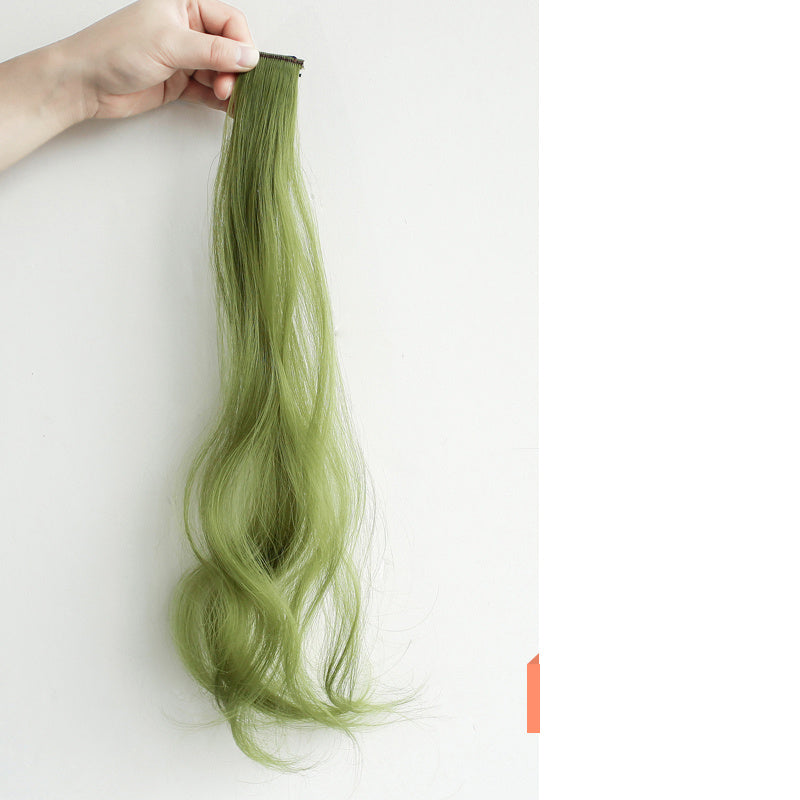 Curly Highlighted Long Hair Extension Wig