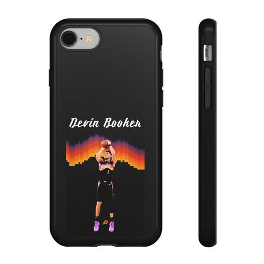 Devin Booker Precision Blaze Series – Dual-Layer ShockGuard Protection | Fits iPhone 8–16 Pro Max & Samsung Galaxy S10–S25 Ultra