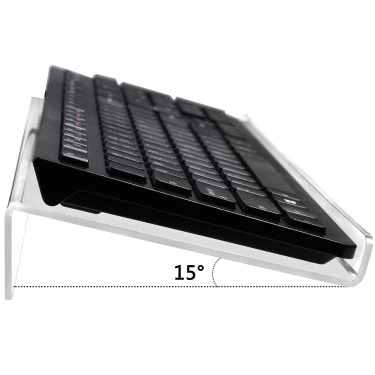 Transparent Acrylic Ergonomic Keyboard Stand