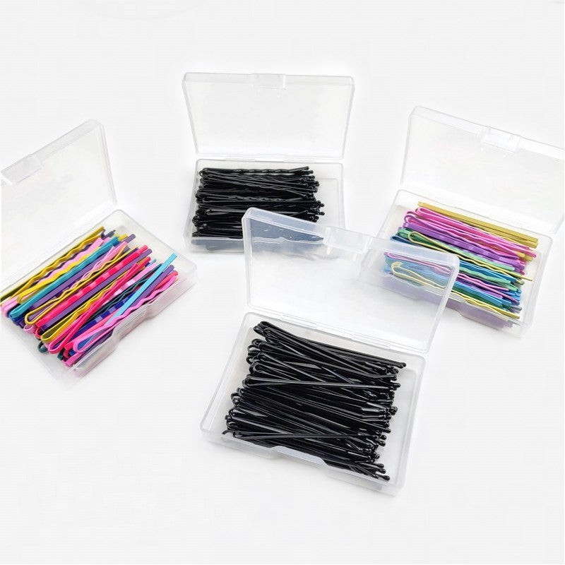 50 Pieces of Korean Exquisite One-Word Clip Hairpins