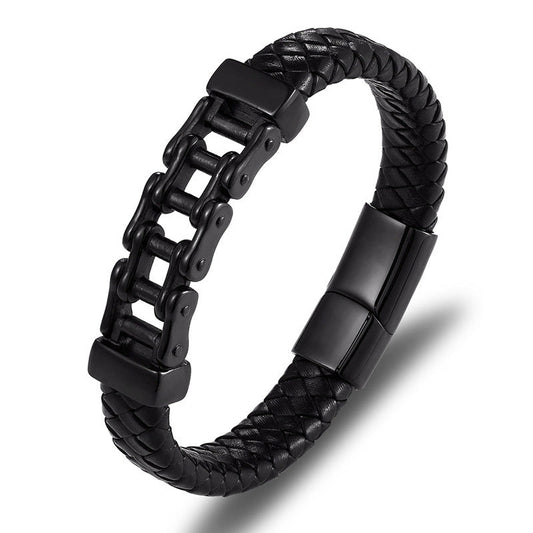 Leather Braided Bracelet Custom