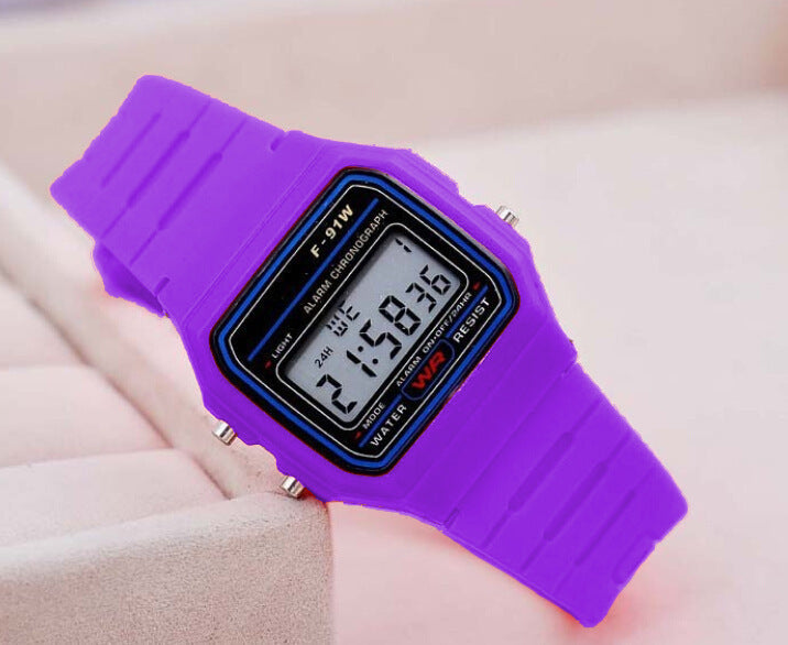 Ultra-Thin LED Electronic Watch