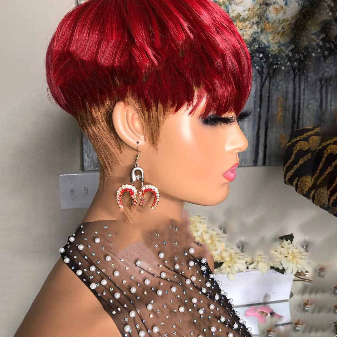 Short Straight Bob Wig