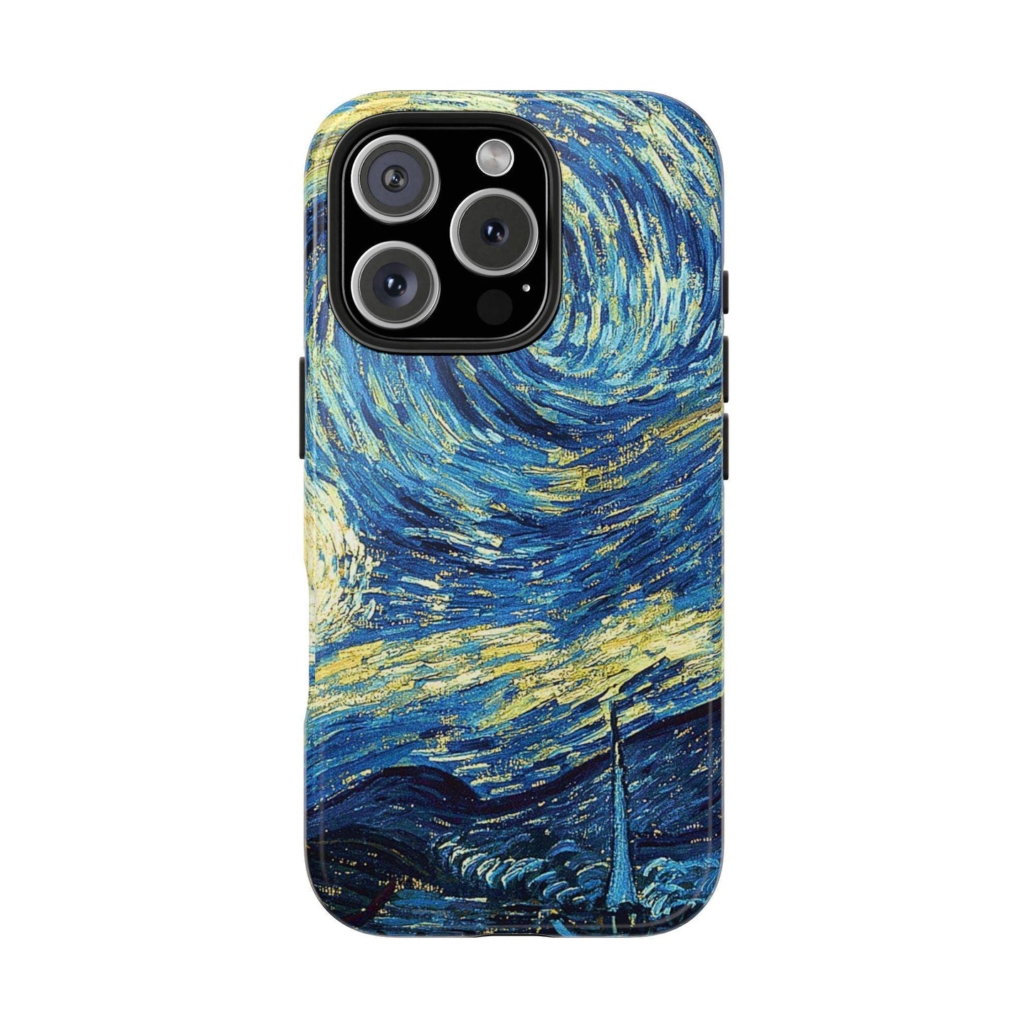 Blue And Yellow Theme Art Colors Tough Phone Cases