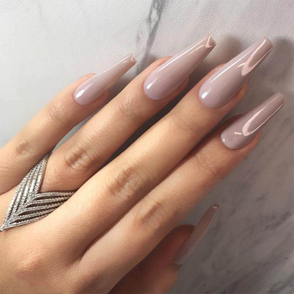 Wearable Fake Ballet Nails Cross-Border Transfer
