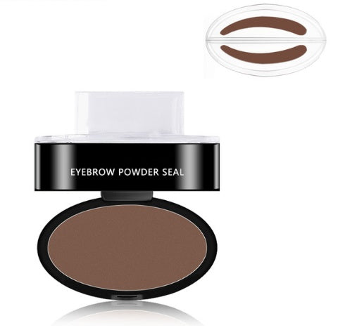 Eyebrow Stamp & Stencil Kit: Waterproof Tint for Professional Brow Enhancement