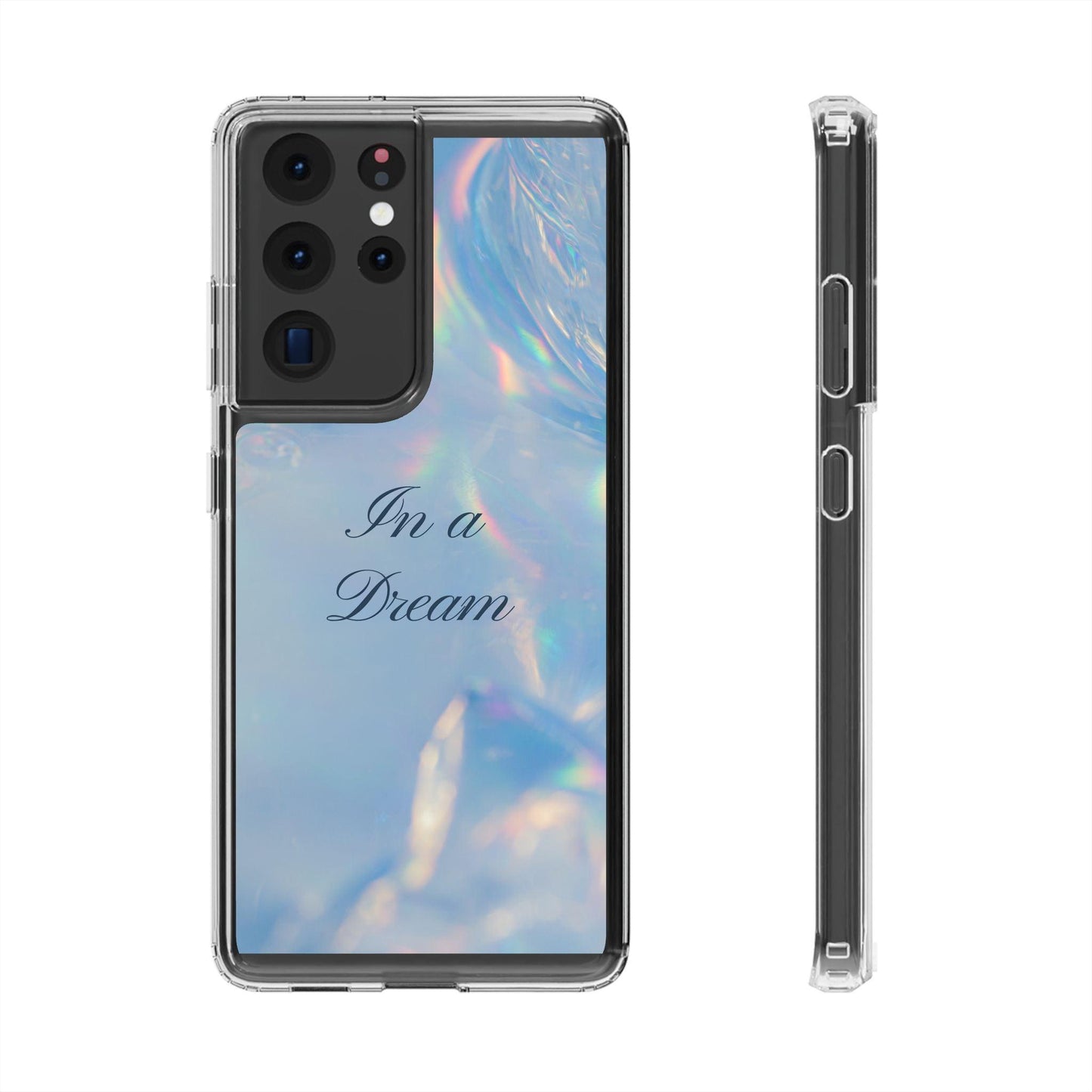 In a Dream Shinny Blue Clear Cases