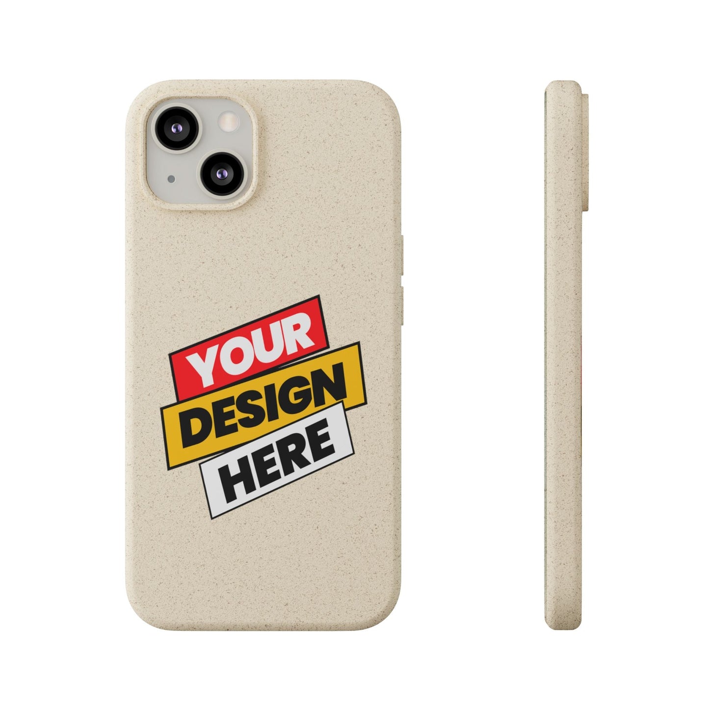 Eco-Friendly Phone Case, Biodegradable Phone Cover, Sustainable Accessory, Customizable iPhone Case, Green Gift Idea, Environmentally