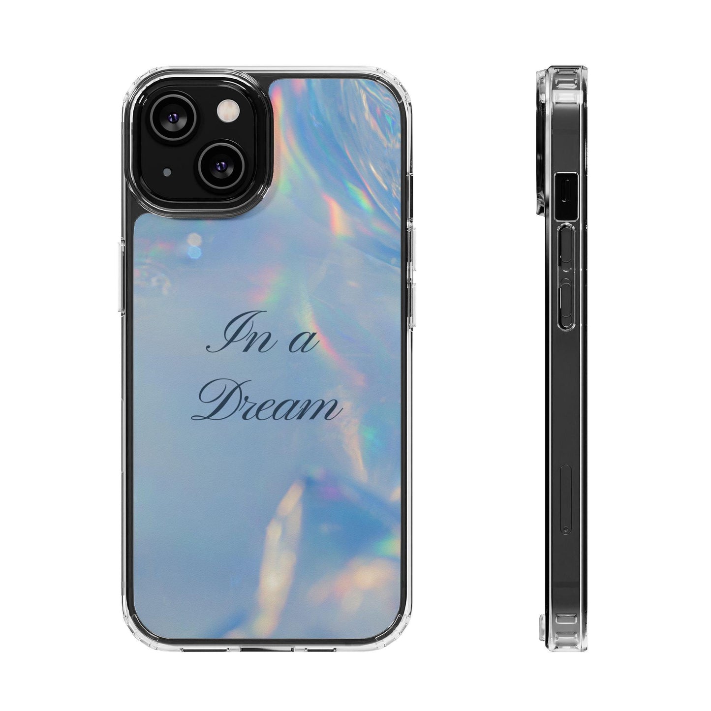 In a Dream Shinny Blue Clear Cases