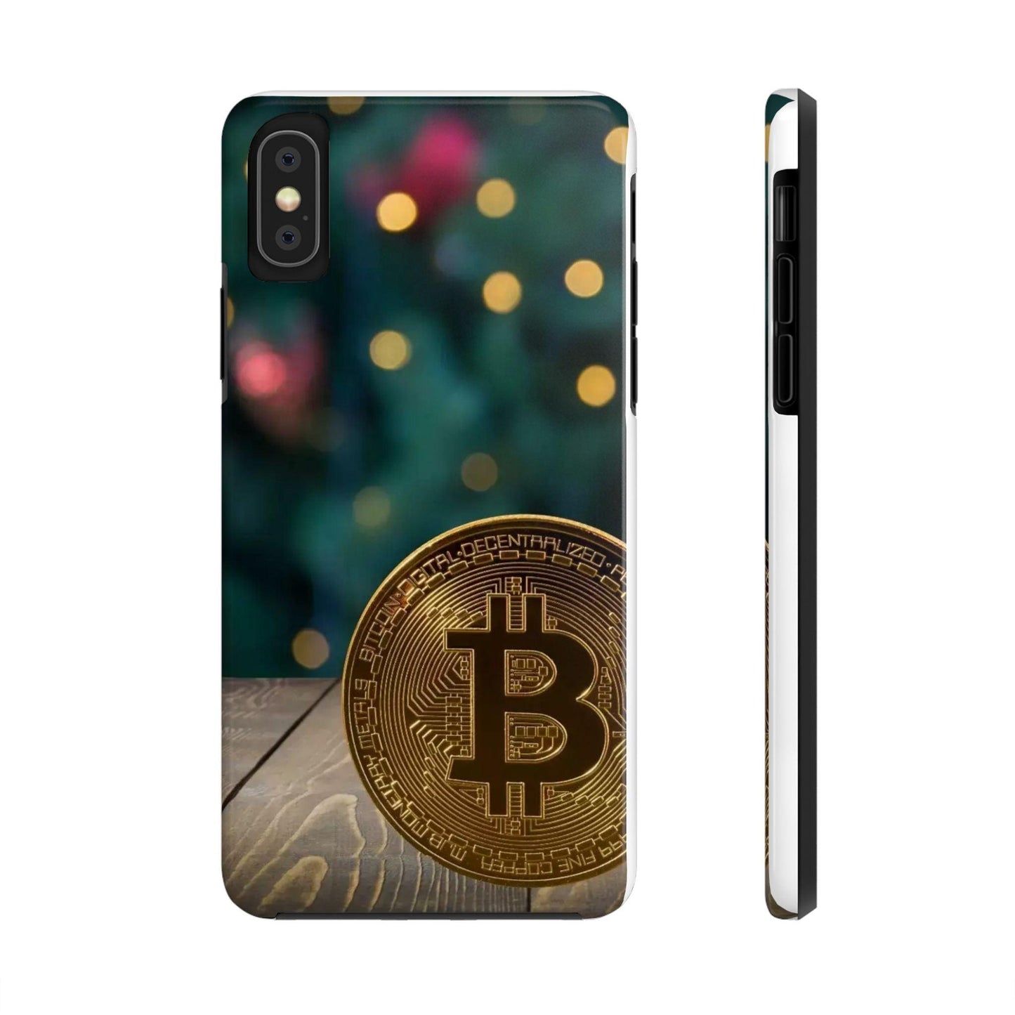 Crypto Bitcoin High Quality Printed Tough Phone Cases