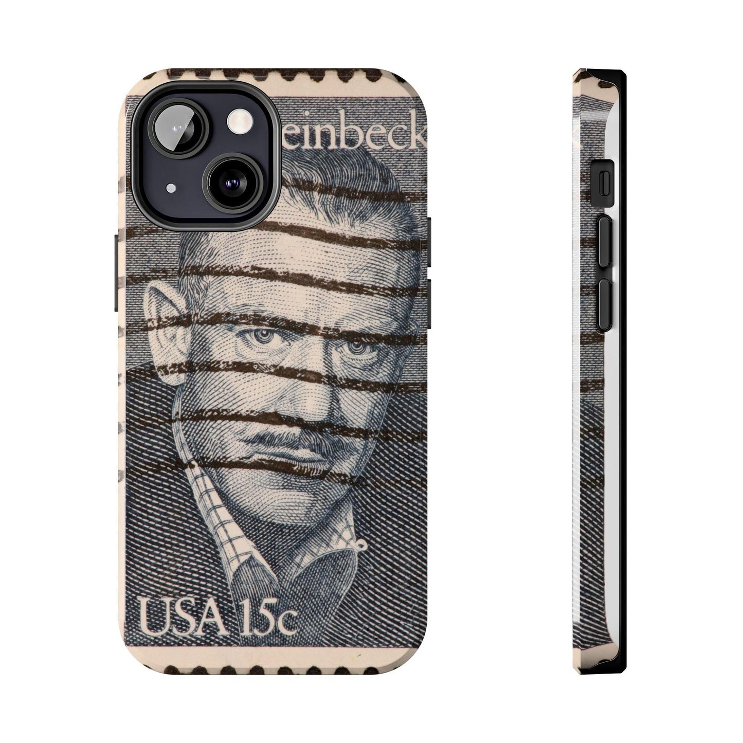 John Steinbeck USA 15c Printed Tough Phone Case for iPhone - Literary Tribute Design