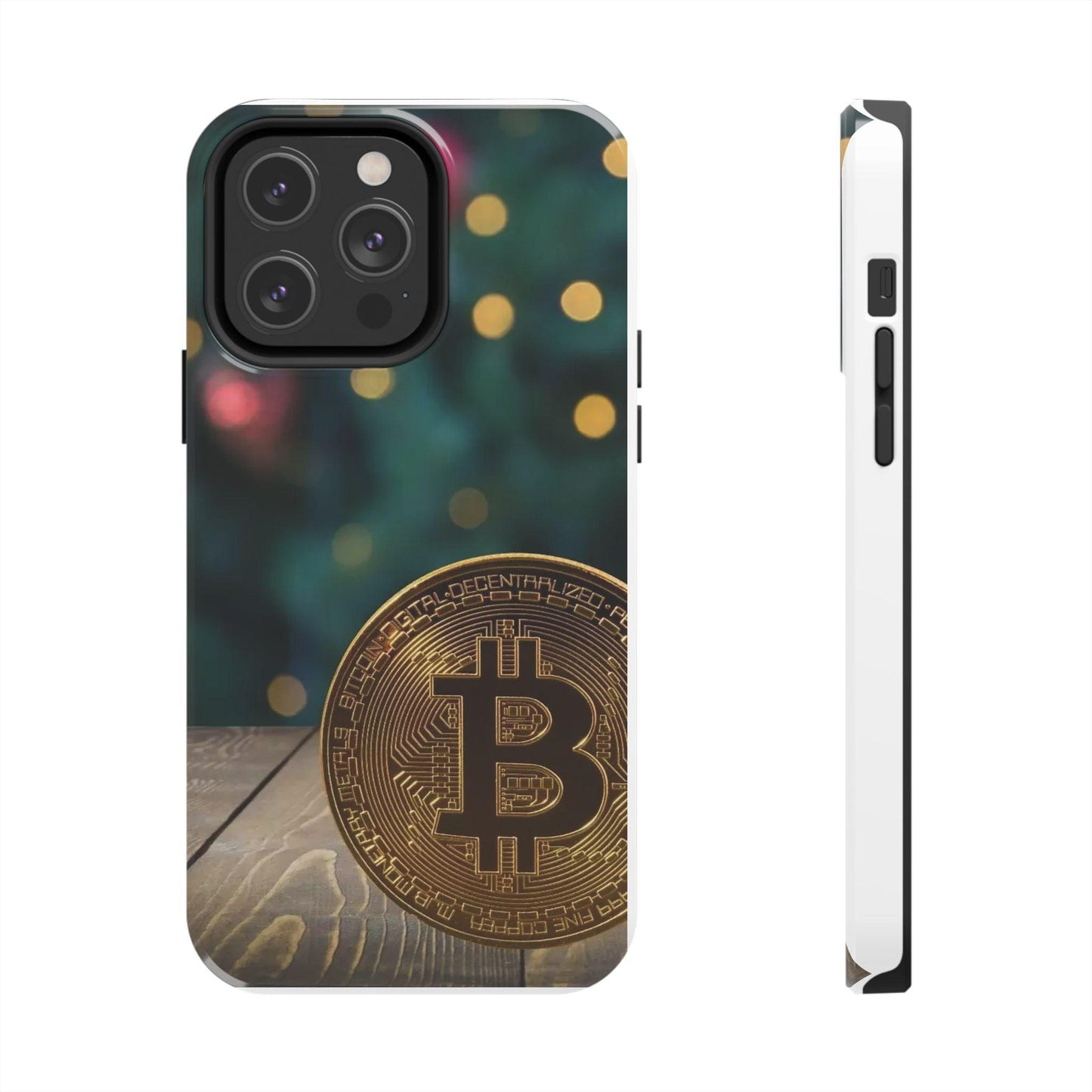 Crypto Bitcoin High Quality Printed Tough Phone Cases