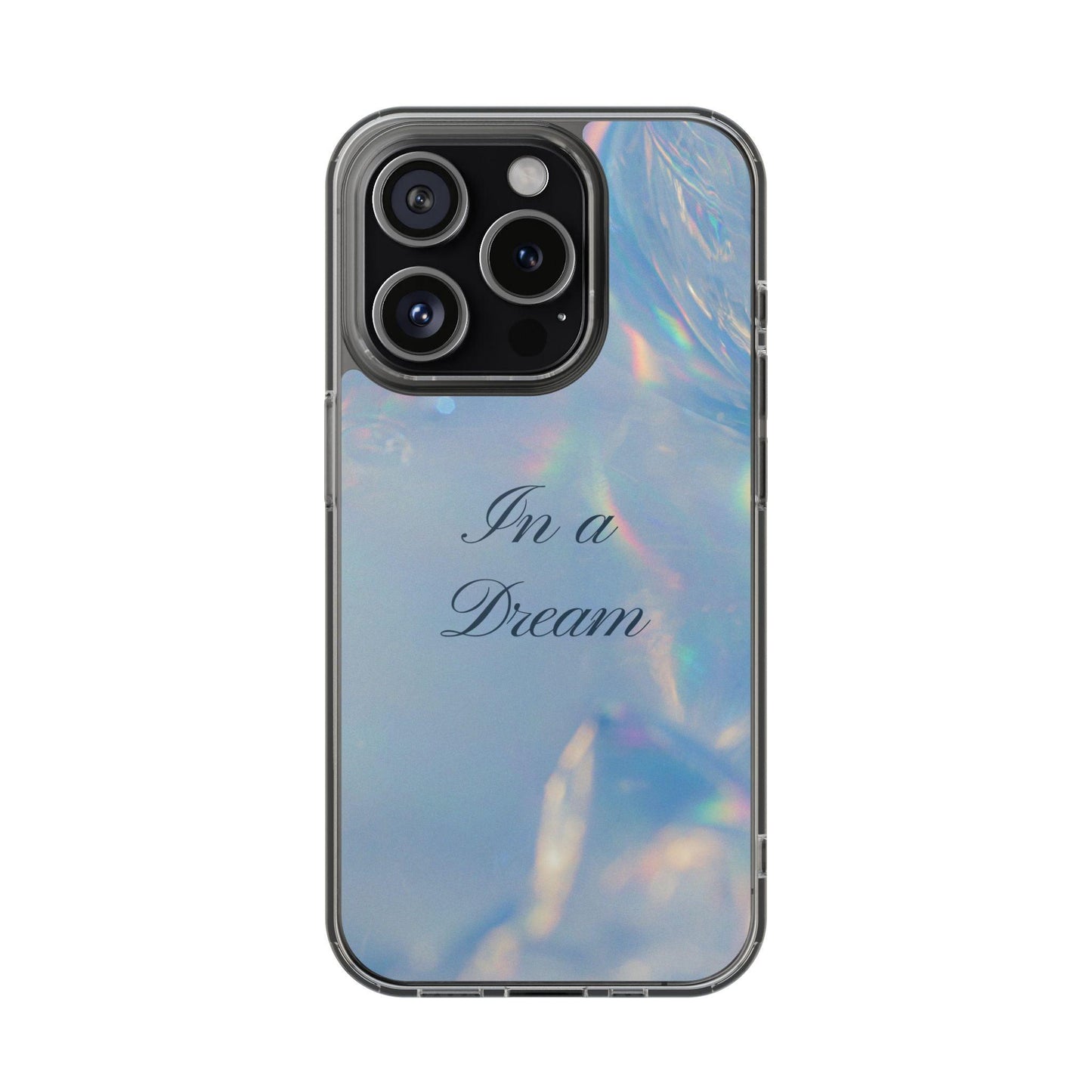 In a Dream Shinny Blue Clear Cases
