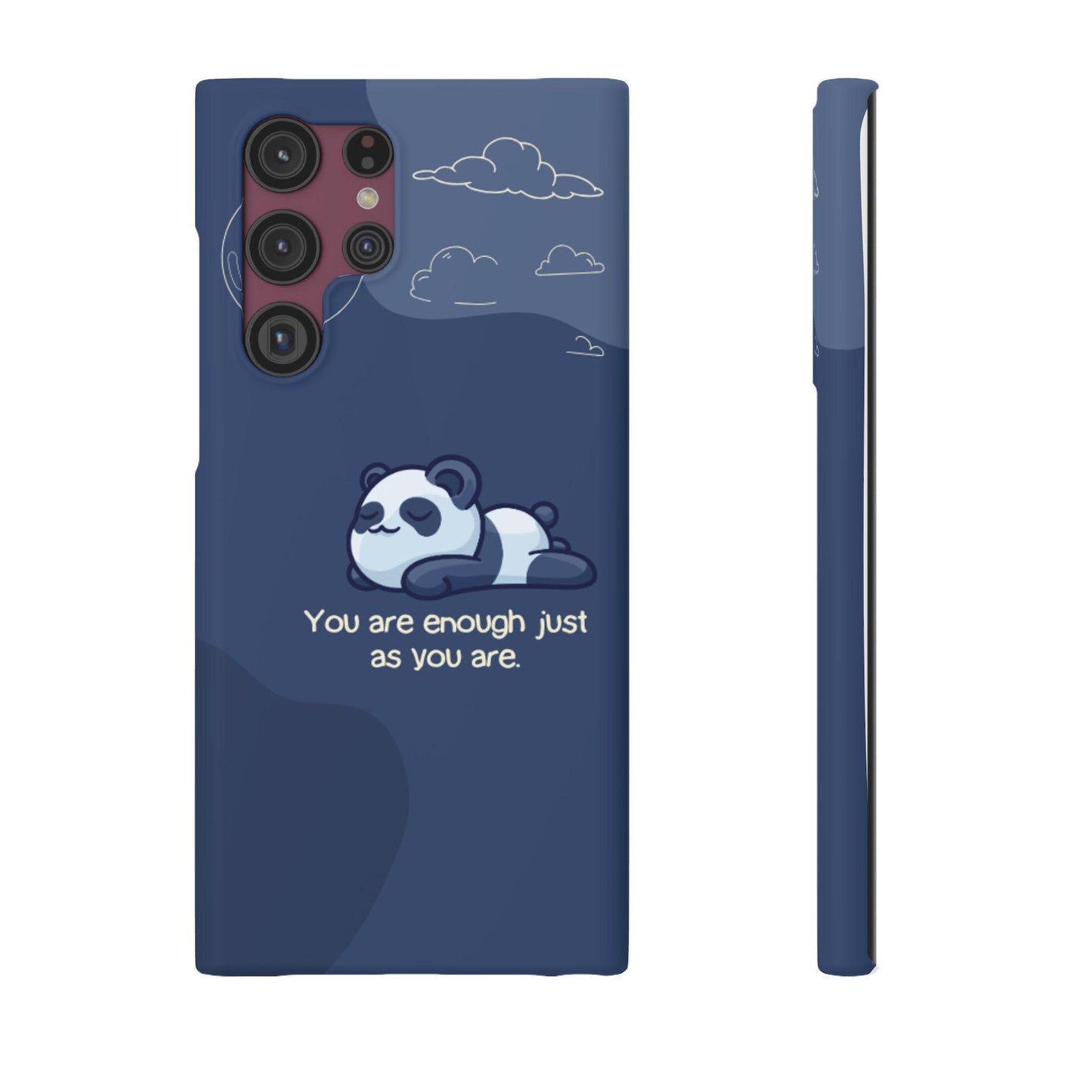 Panda Dreams Phone Case – Cozy Vibes & Inspiring Words