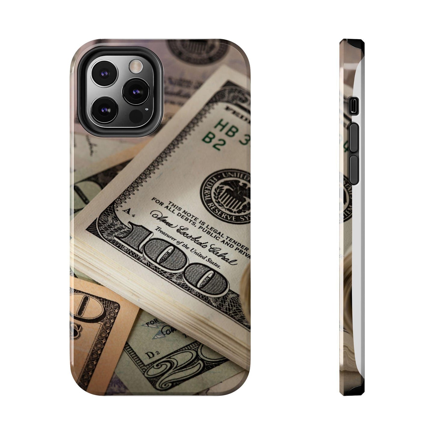 100$ Dollars High Quality Printed Tough Phone Cases