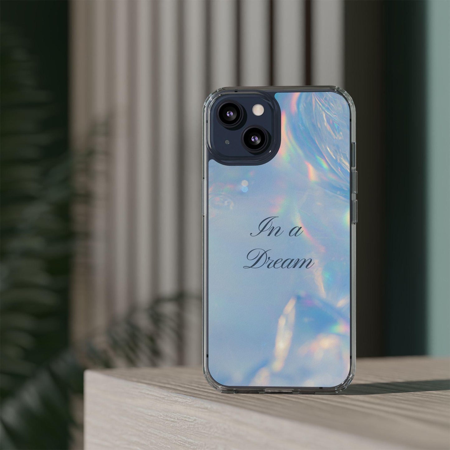 In a Dream Shinny Blue Clear Cases