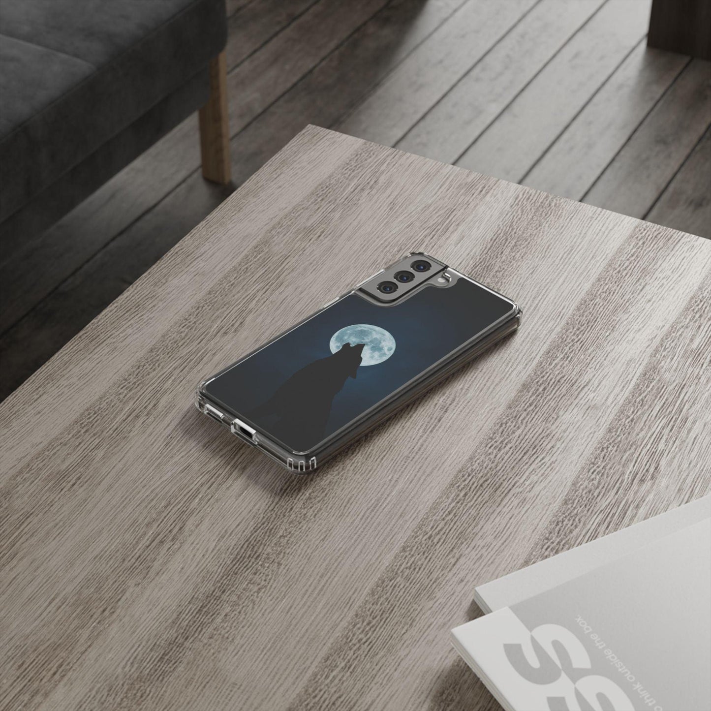 Full Moon and Wolf Clear Cases