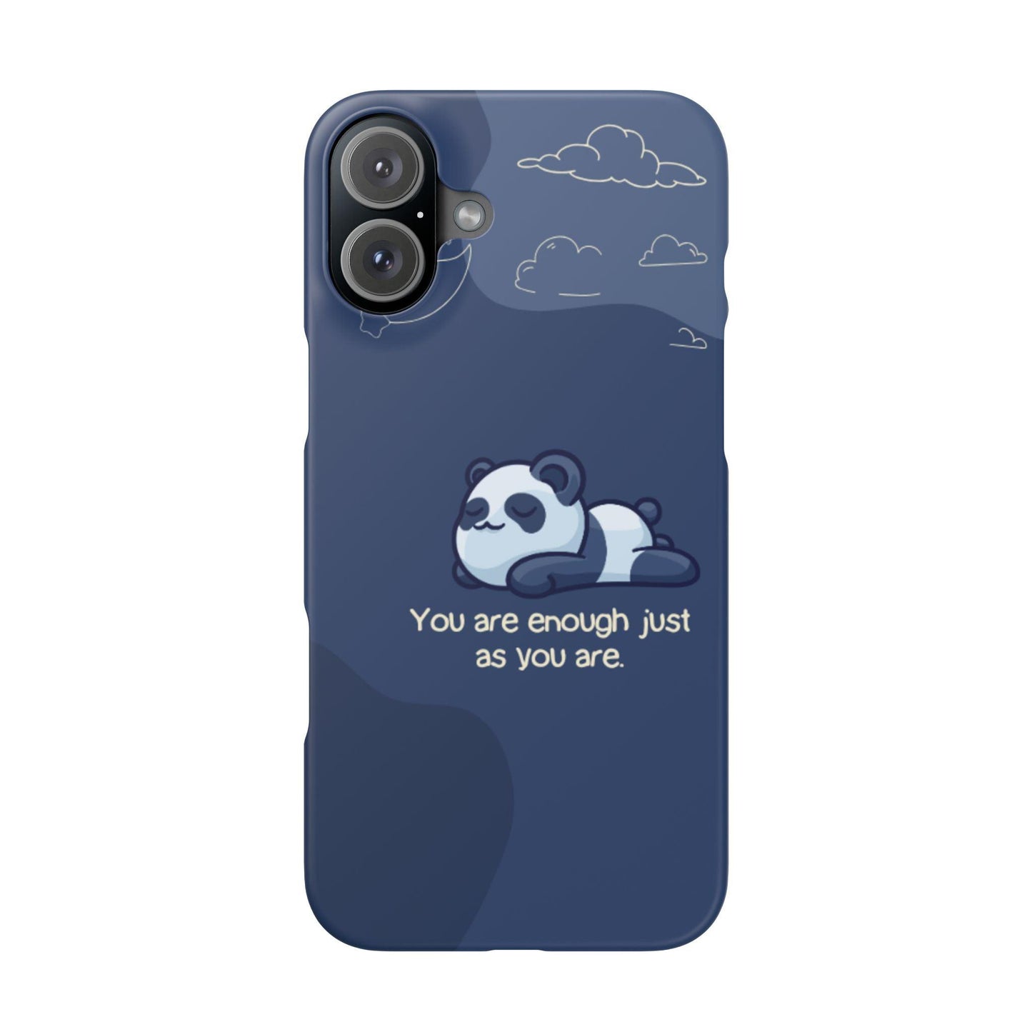 Panda Dreams Phone Case – Cozy Vibes & Inspiring Words