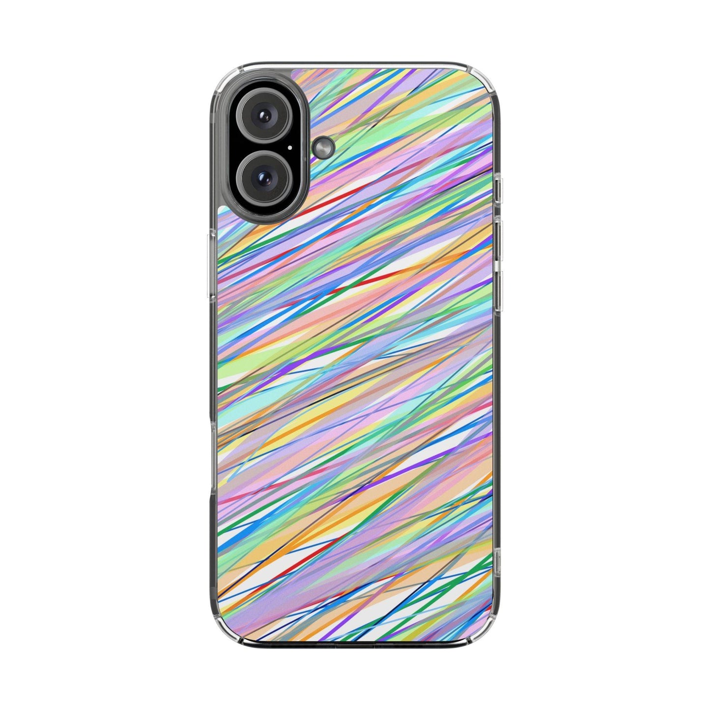 Threads Of Colors Clear Case