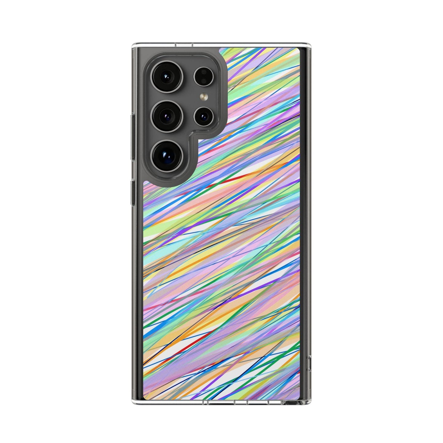 Threads Of Colors Clear Case