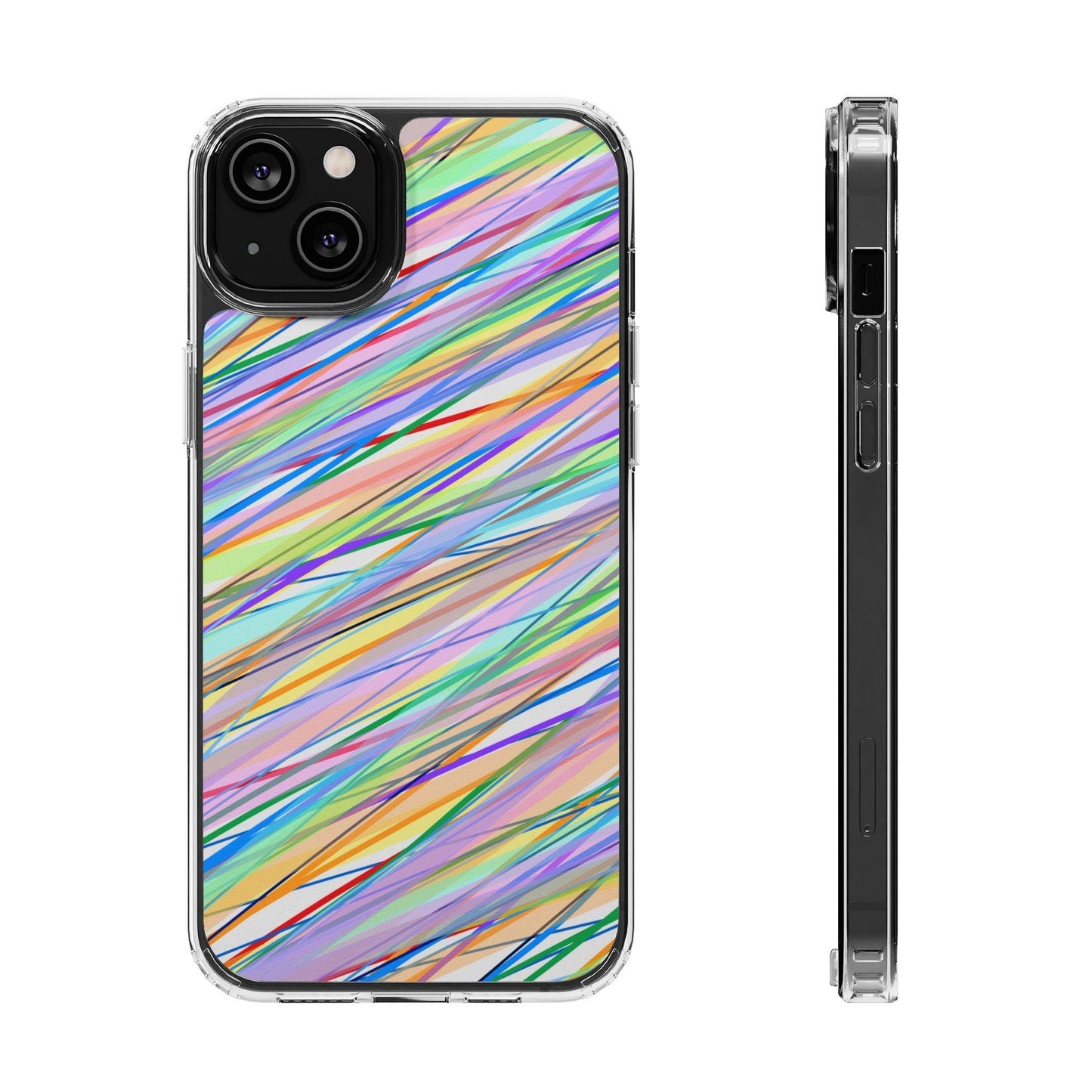 Threads Of Colors Clear Case