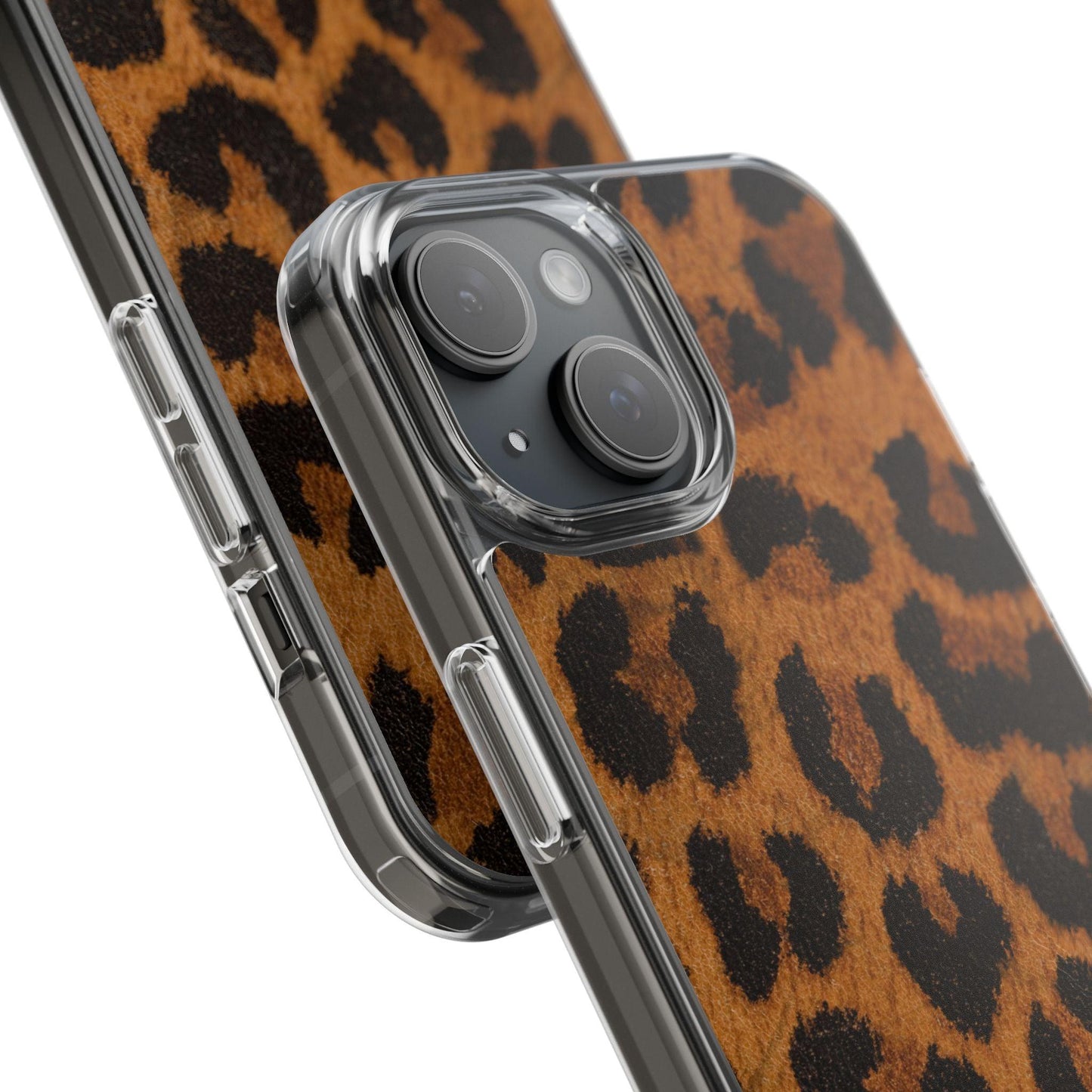 Clear Cases Cheeta Print