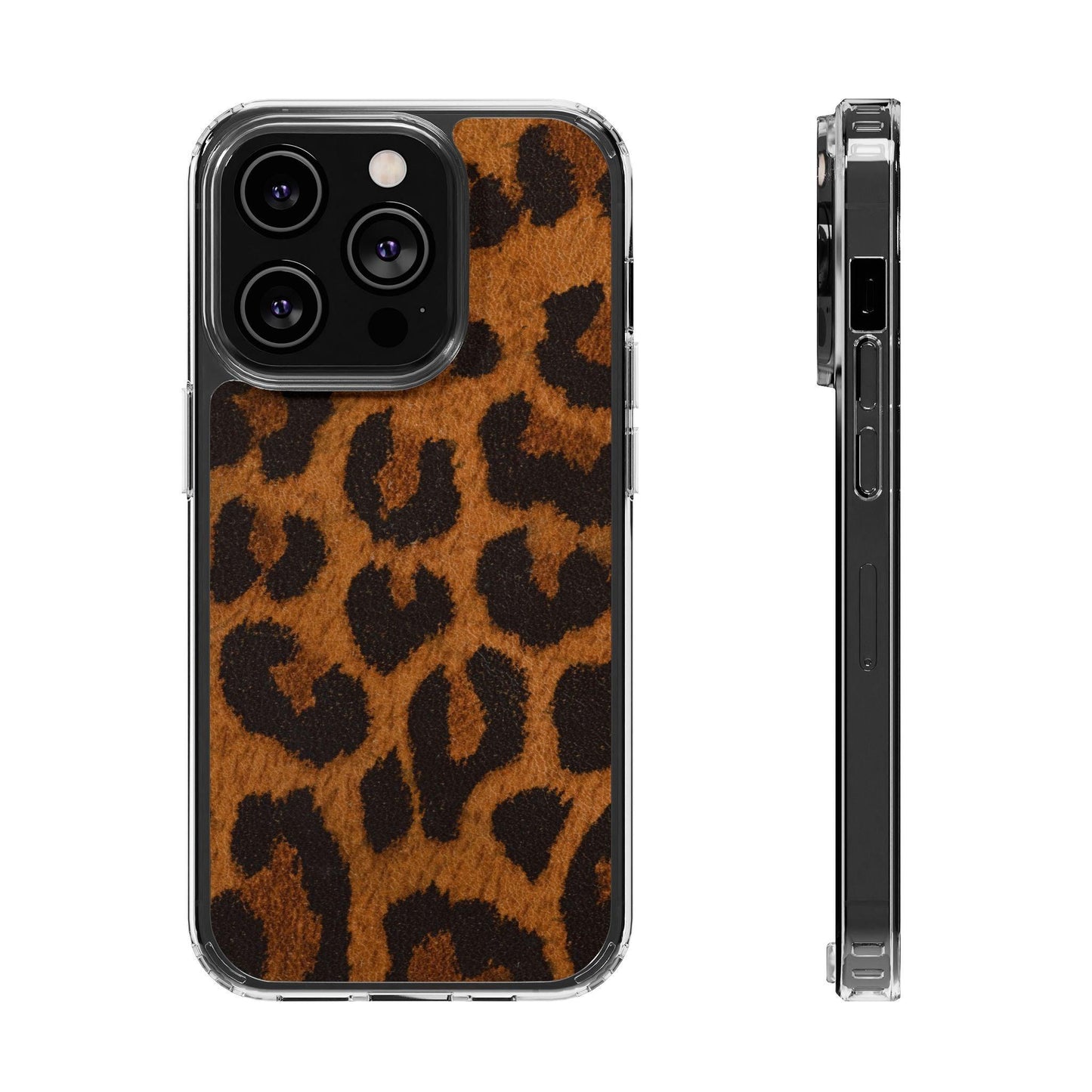Clear Cases Cheeta Print