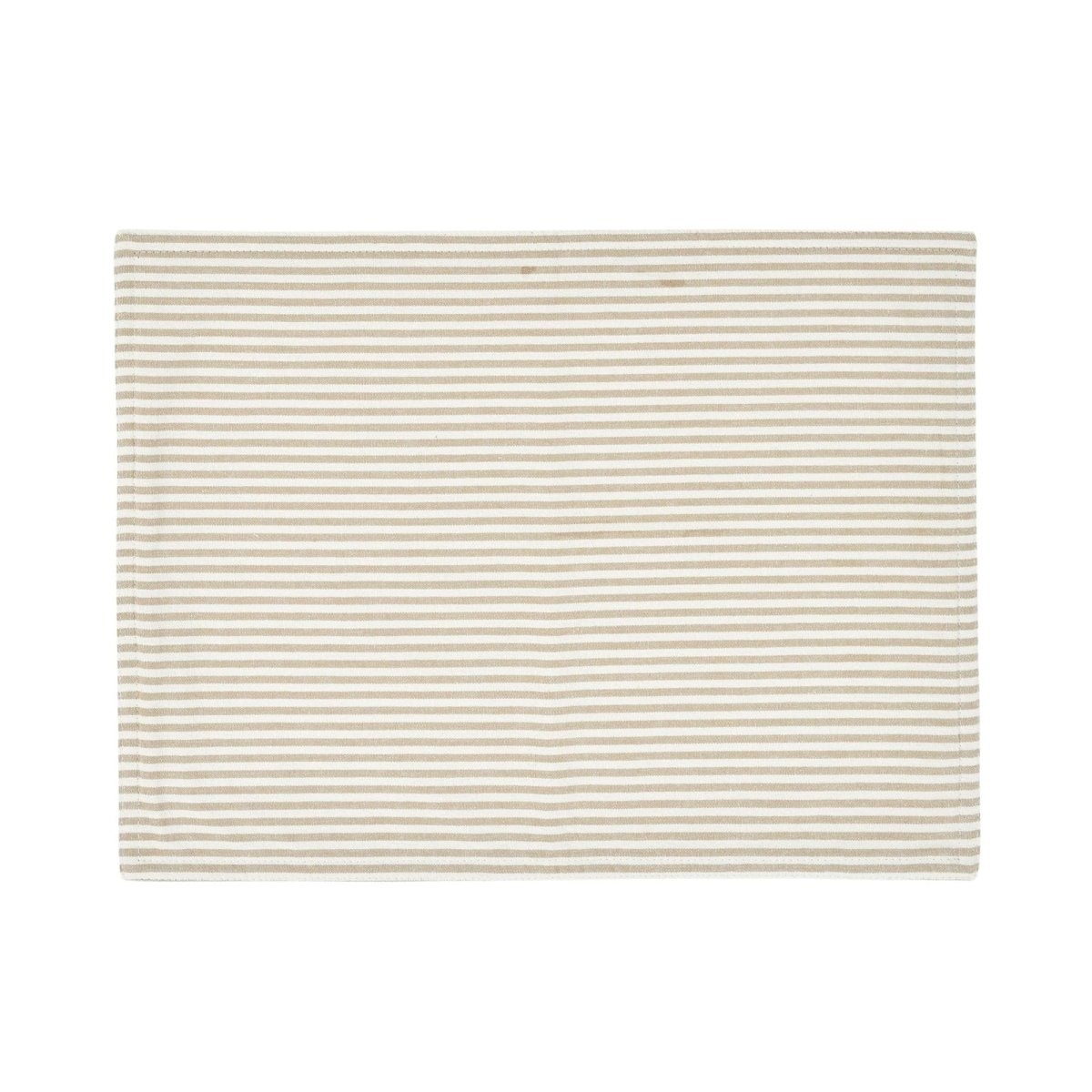 Farmhouse Ticking Stripe Yarn Dyed Placemat 4-Pack Set