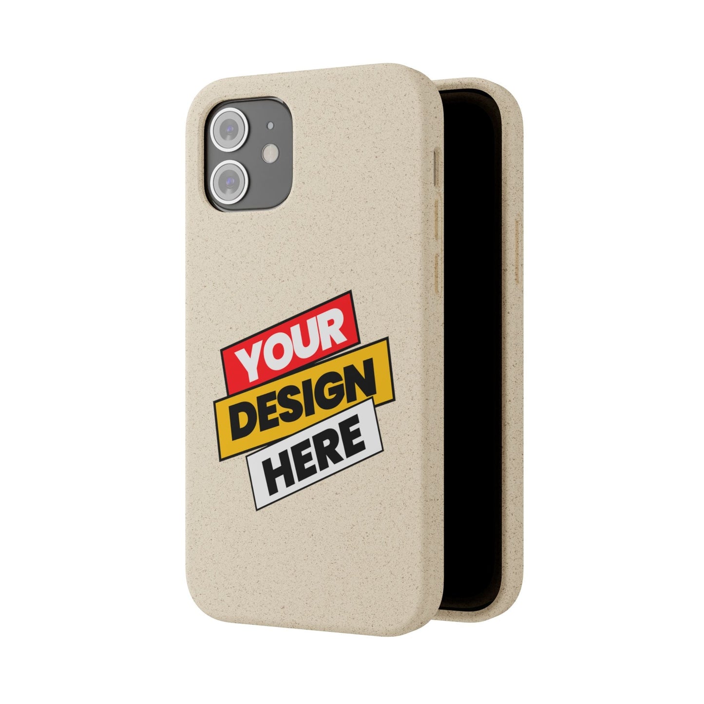 Eco-Friendly Phone Case, Biodegradable Phone Cover, Sustainable Accessory, Customizable iPhone Case, Green Gift Idea, Environmentally