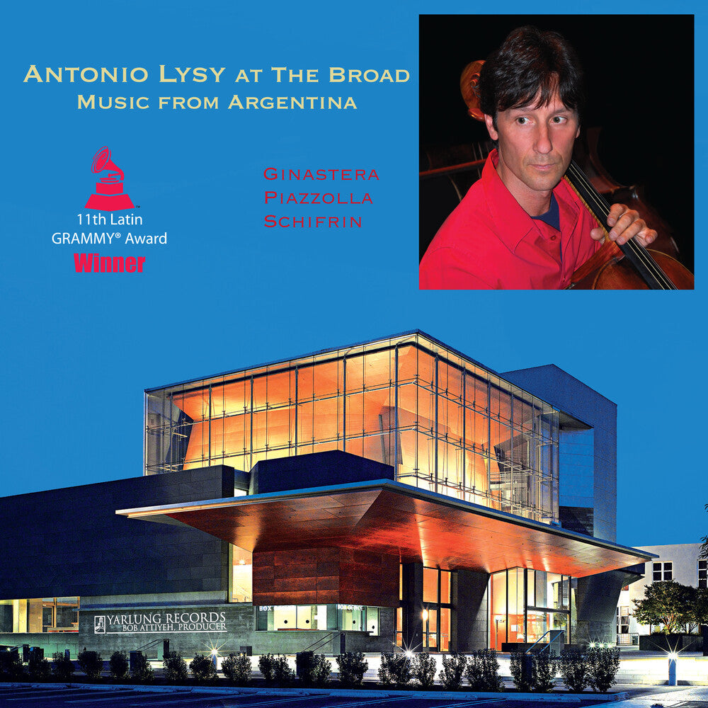 Bragato/Ginastera/Golijov/Piaz - Antonio Lysy At The Broad - Music From Argentina [LP] Vinyl Record