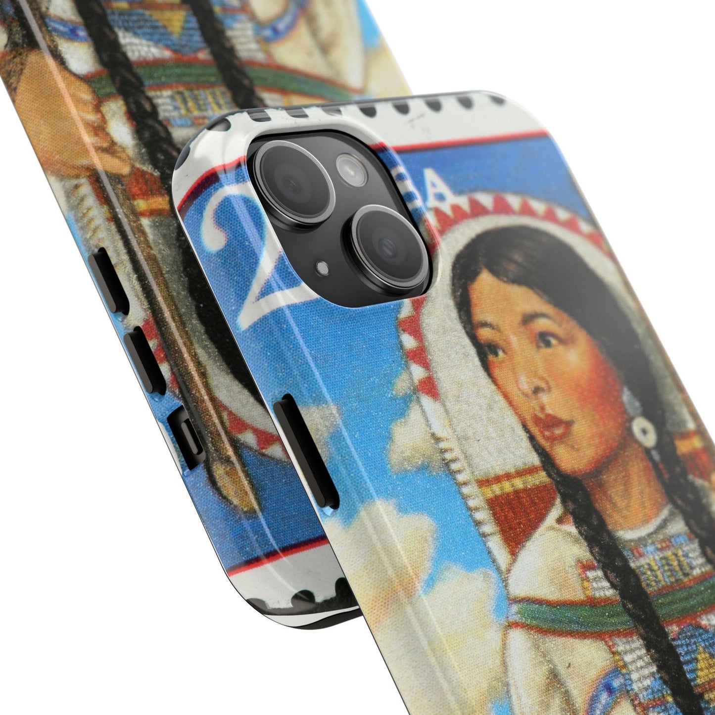 $1 Sacagawea Coin Design Tough Phone Cases