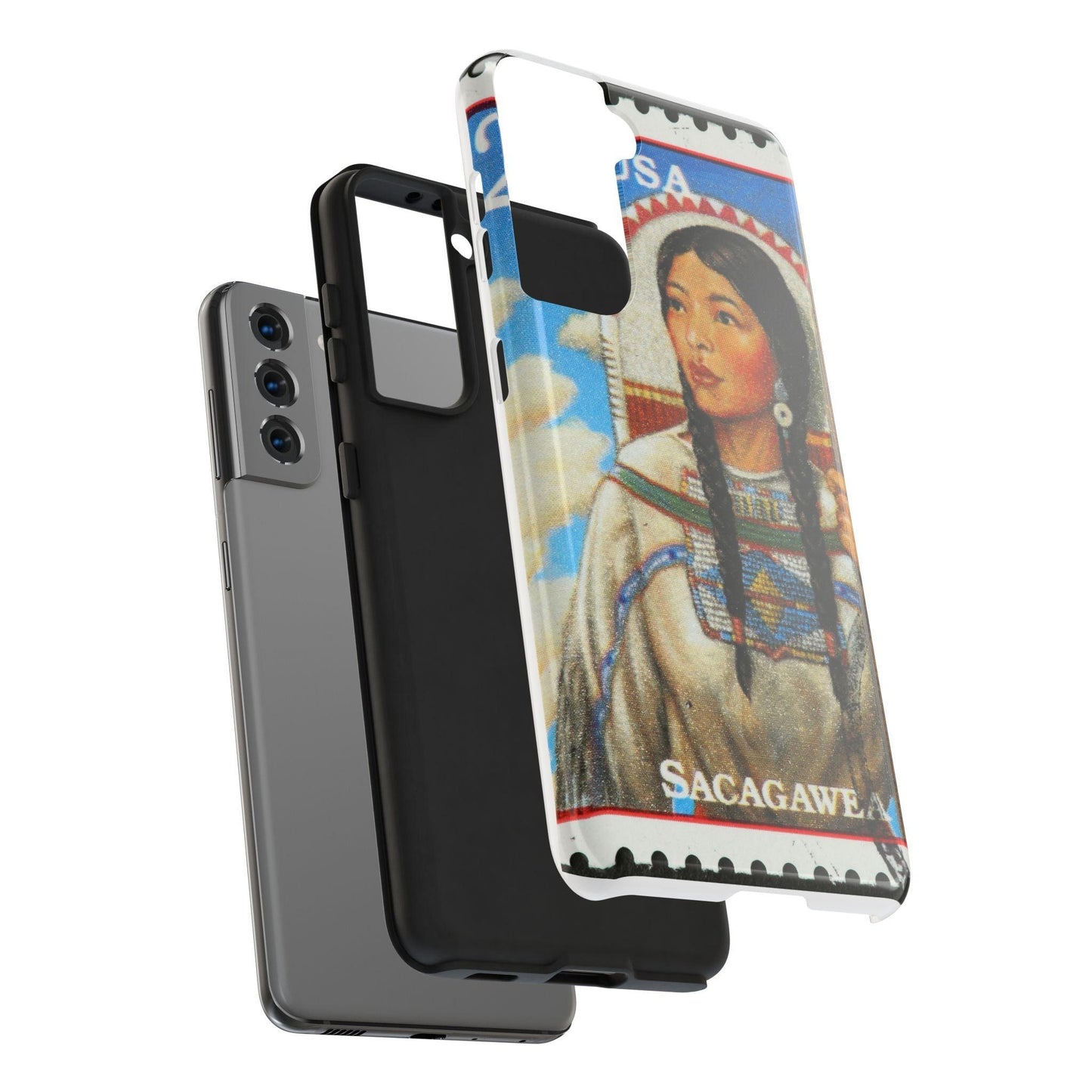 $1 Sacagawea Coin Design Tough Phone Cases