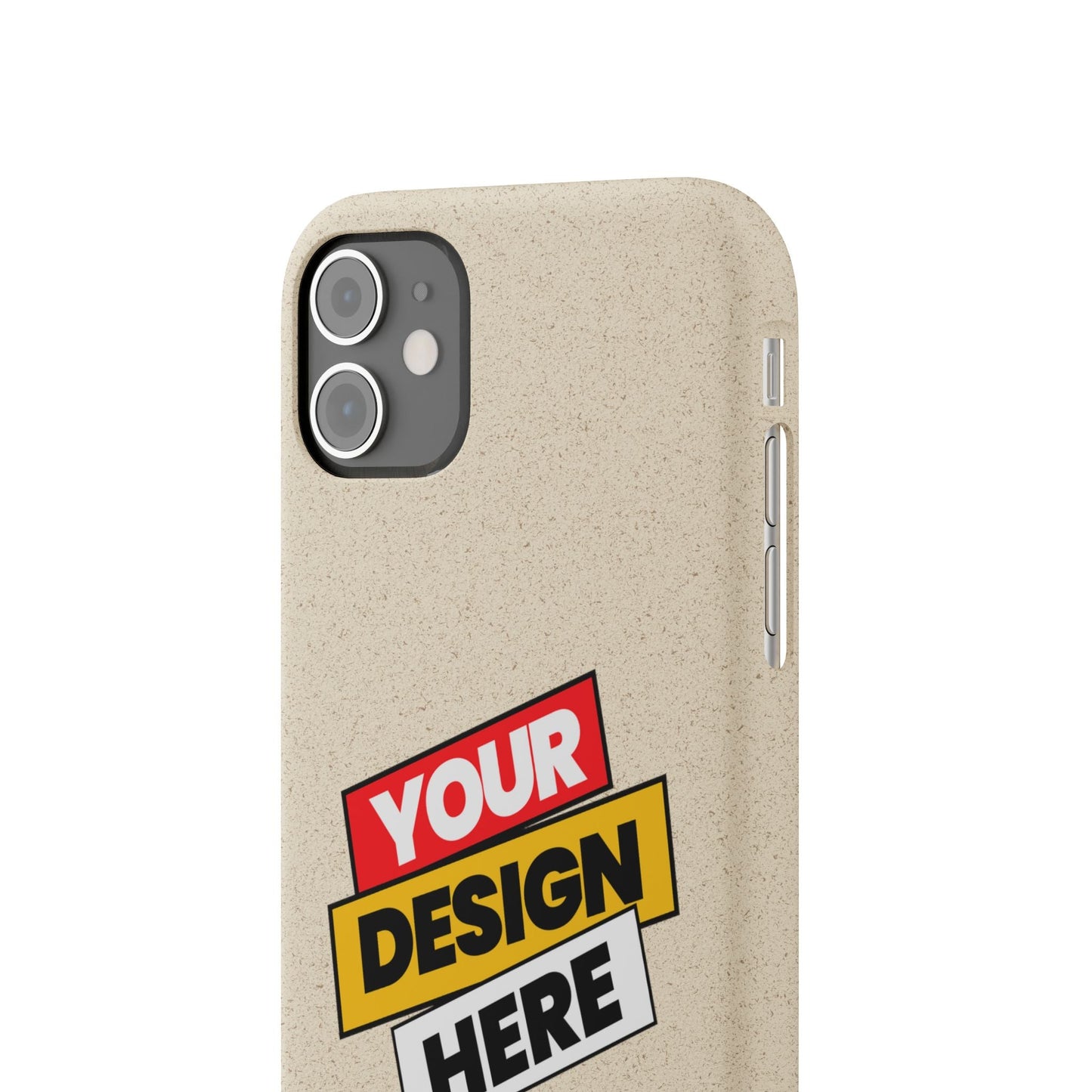 Eco-Friendly Phone Case, Biodegradable Phone Cover, Sustainable Accessory, Customizable iPhone Case, Green Gift Idea, Environmentally