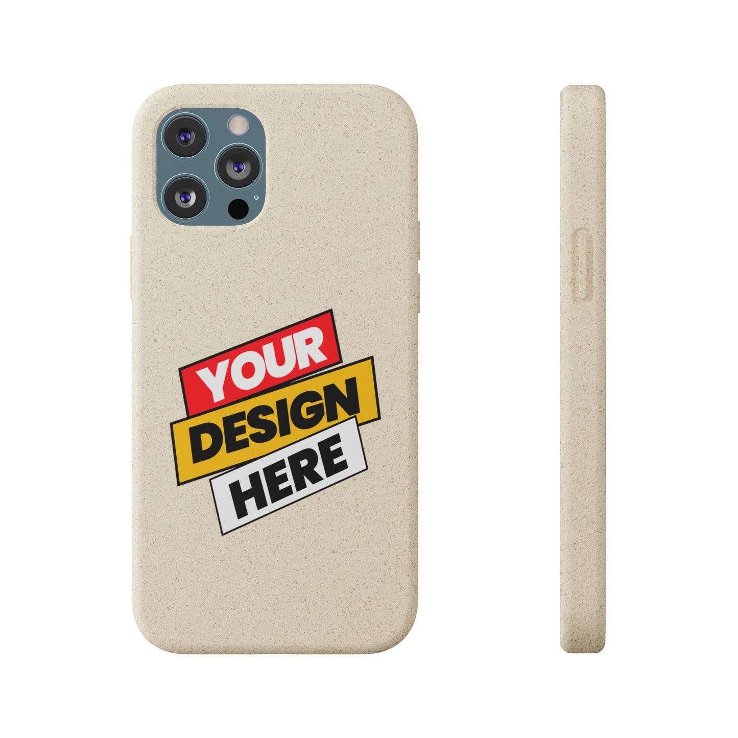 Eco-Friendly Phone Case, Biodegradable Phone Cover, Sustainable Accessory, Customizable iPhone Case, Green Gift Idea, Environmentally